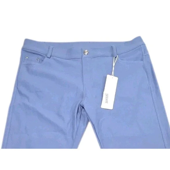 Yelete Slate Grey 5-Pocket Skinny Jeggings Stretch Pull On Cotton Blend Womens L - Picture 2 of 9